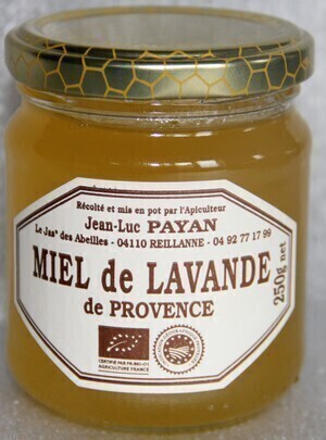 Miel de lavande bio – parfum provençal et goût floral, récolté en été