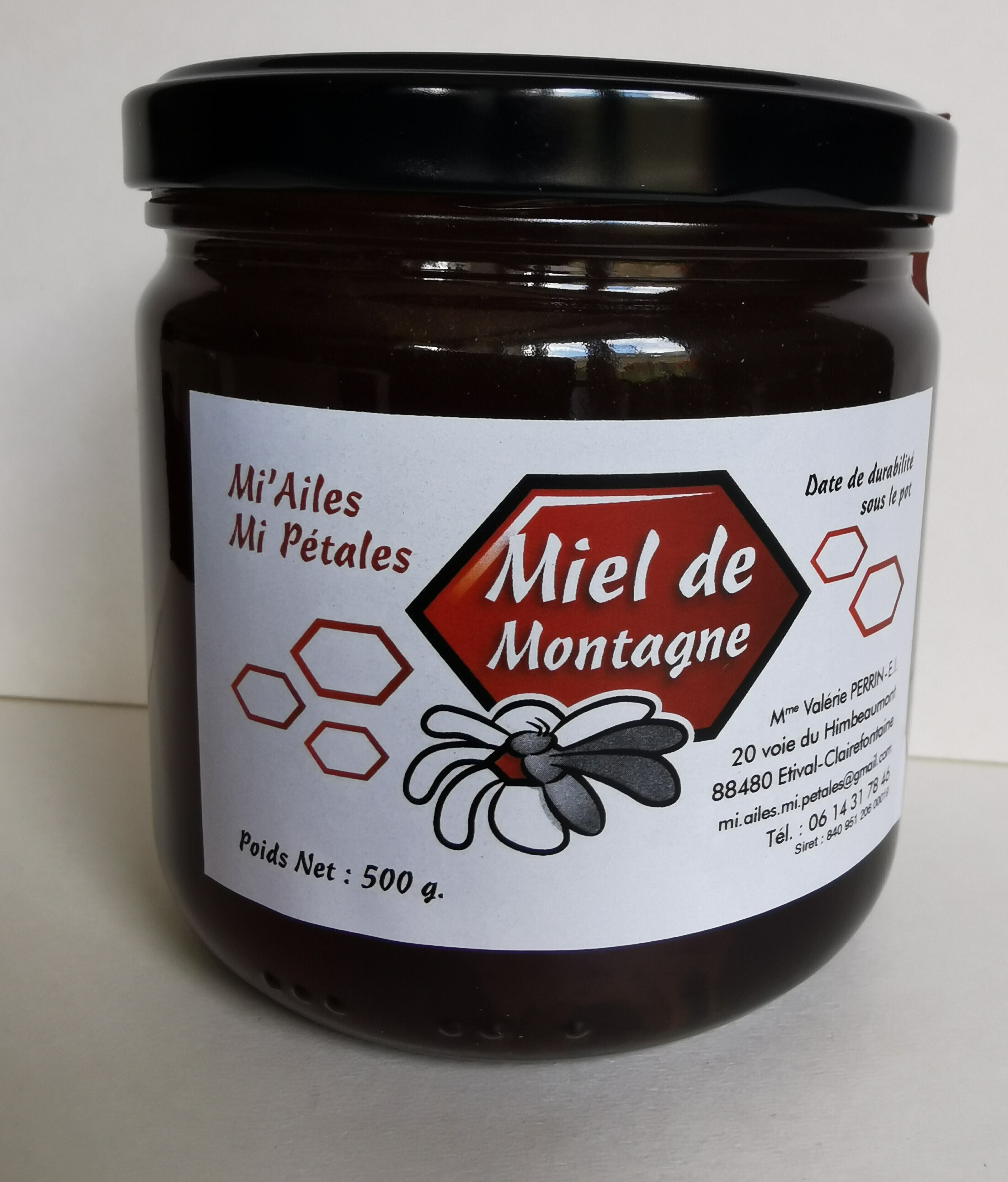 Miel de montagne du massif vosgien – riche en miellat et arômes boisés