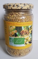 Pollen bio frais de fleurs sauvages – récolté en France, cru et vivant, issu de l’apiculture française